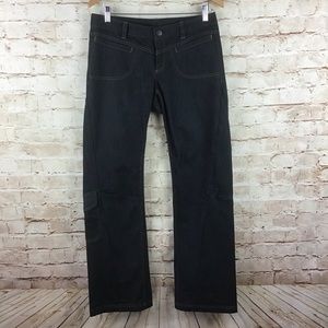 Athleta Dry Dipper Jeans Hiking Purple Pants Sz 6